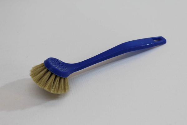 Spülbürste Löffelform / Kunststoffkörper, Rosshaar